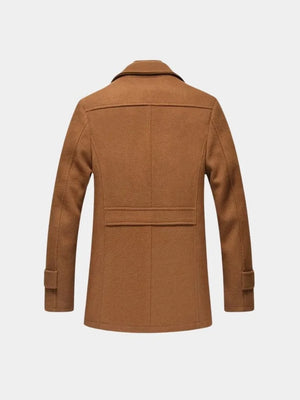 Jérome | Manteau essentiel en laine mélangée