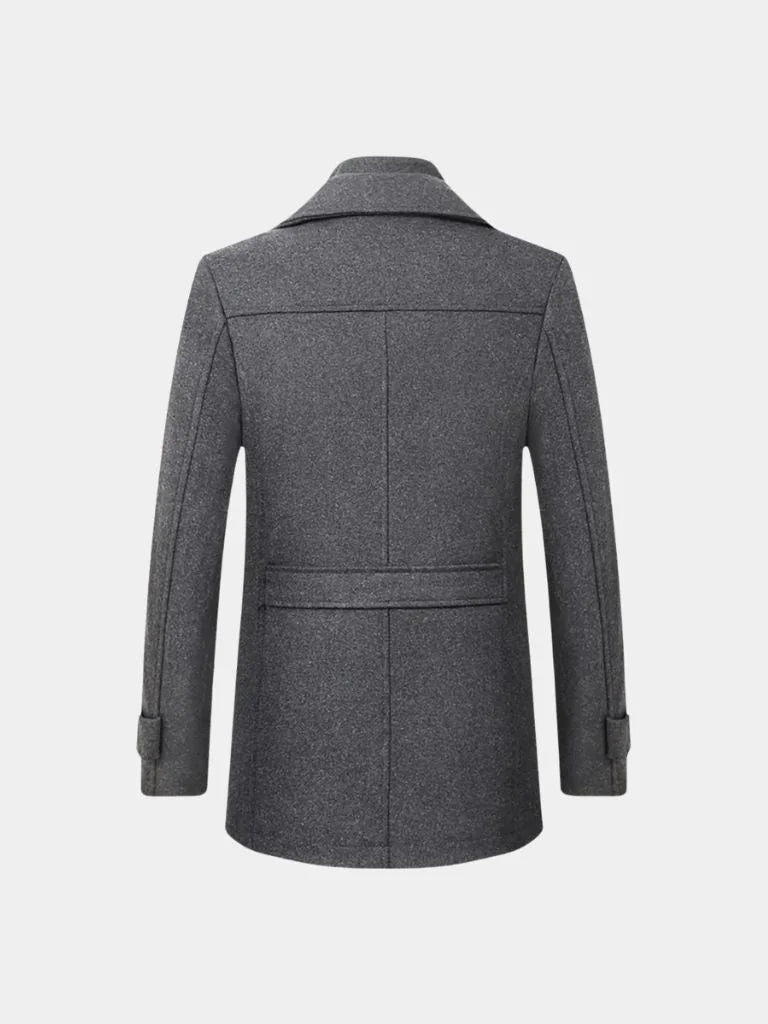 Jérome | Manteau essentiel en laine mélangée