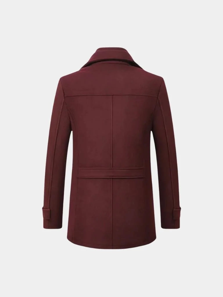 Jérome | Manteau essentiel en laine mélangée