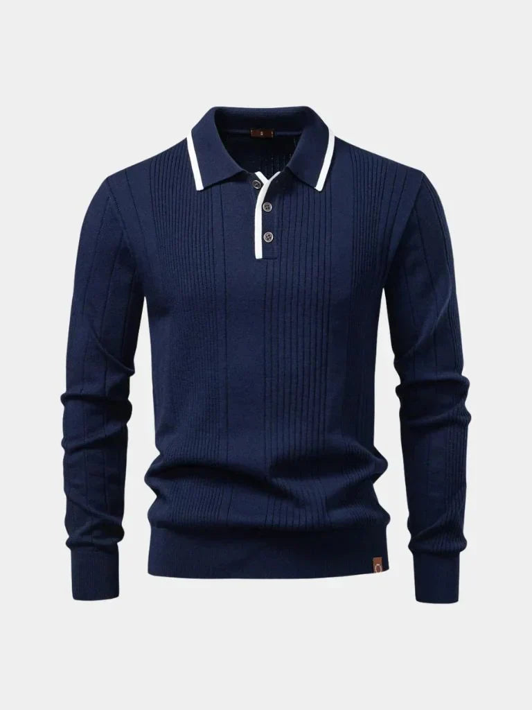 Aurélien | Polo en maille texturée