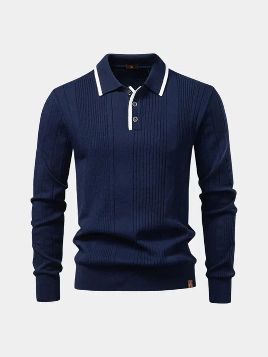 Aurélien | Polo en maille texturée