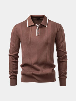 Aurélien | Polo en maille texturée