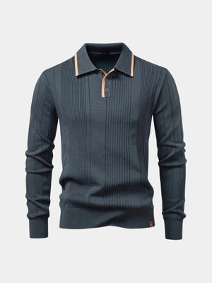 Aurélien | Polo en maille texturée