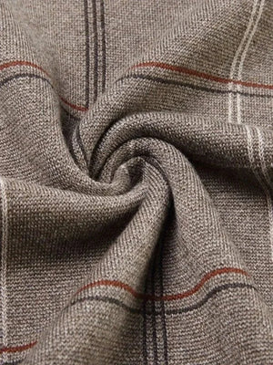 Théophile | Gilet en maille à carreaux