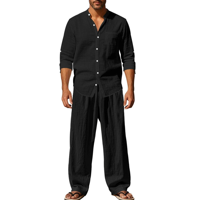 Antoine | Ensemble Homme en Lin à Coupe Ample