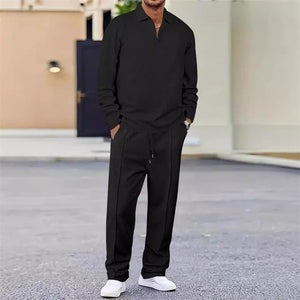Thomas | Ensemble Homme en Maille Gaufrée Élégante