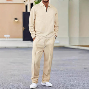 Thomas | Ensemble Homme en Maille Gaufrée Élégante