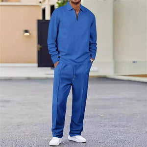 Thomas | Ensemble Homme en Maille Gaufrée Élégante