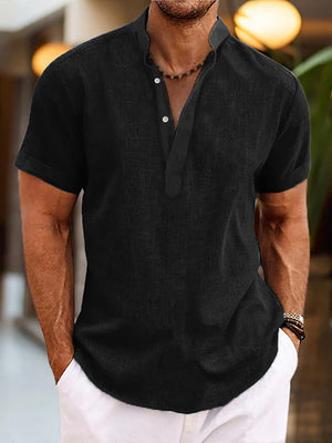 Léonard | Chemise d’Été en Lin pour Homme