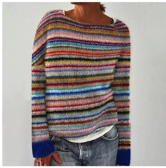 Suzanne | Pull Vintage au Style Insulaire