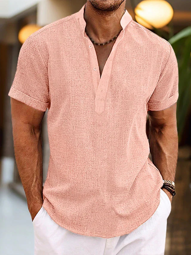 Léonard | Chemise d’Été en Lin pour Homme